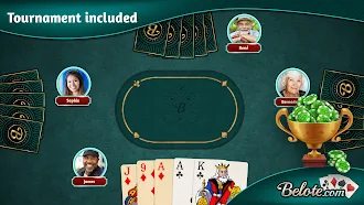 Game screenshot Belote.com - Belote & Coinche hack