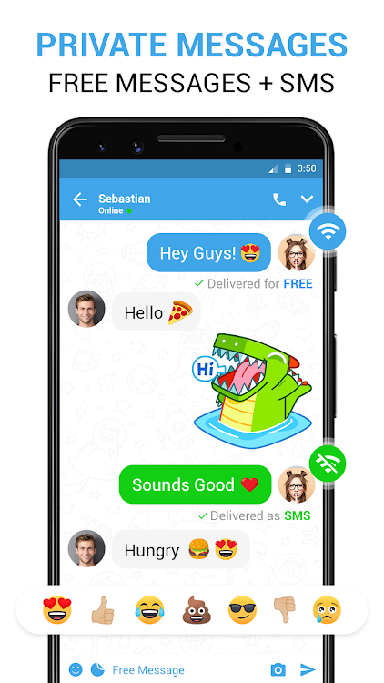 Messenger - Text Messages SMS - 3.24.0 - (Android)