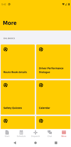 Drive for DHL Screen 2
