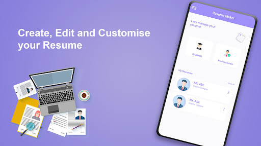 Easy CV Maker & Resume Builder Screen 2