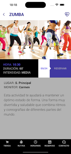 Gimnasio Blue Gym screenshot 2