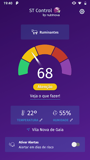 Android application ST Control screenshort