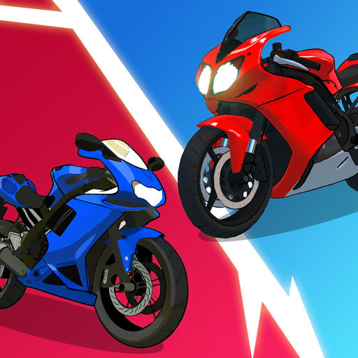 Idle Biker - Tap, Merge & Race Laai af op Windows