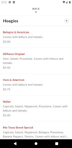 DiMarcos Bistro & Cantina Screen 3