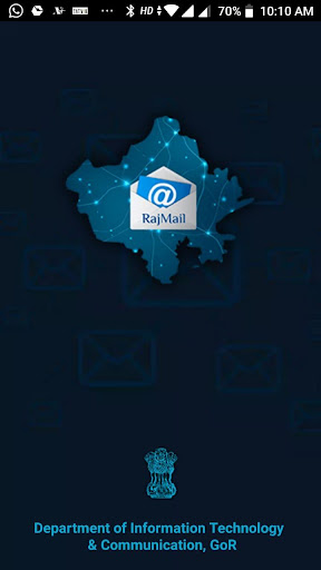 Android application RajMail screenshort
