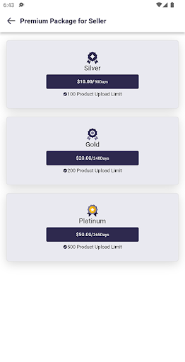 BagBack-Seller Screen 2