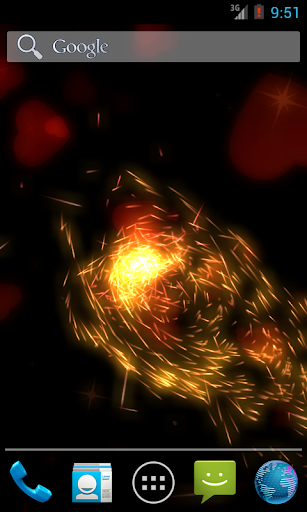 Particle Storm Live Wallpaper