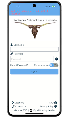 Android application SNB i2Mobile screenshort