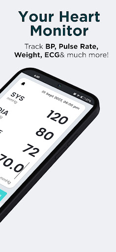Blood Pressure App - SmartBP Screen 2
