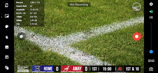 Android application BT Football Camera screenshort