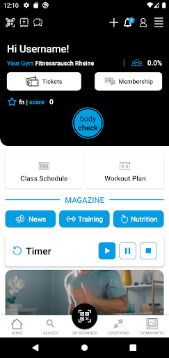 Fitnessrausch Screen 2