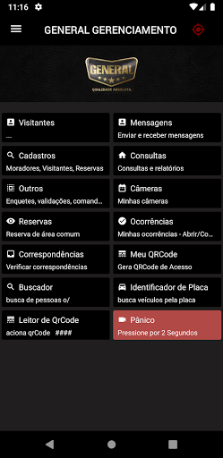 Android application GENERAL GERENCIAMENTO screenshort