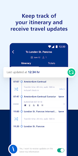 Screenshot of NS International