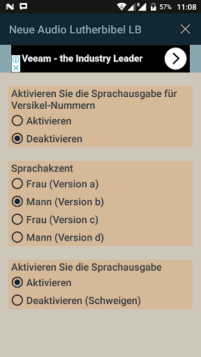 Neue Audio Lutherbibel LB Screen 2