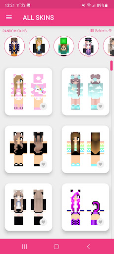 Girls Skins for Minecraft PE 19