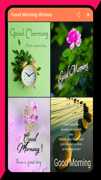 Captura 3 Beautiful Good Morning Wishes android