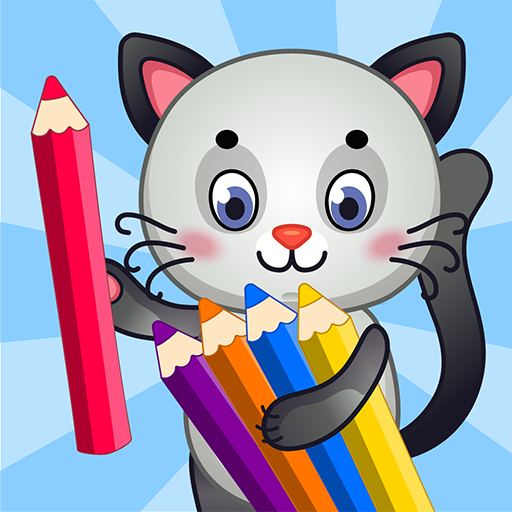 Kids Coloring Game for 2+ year