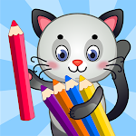 Cover Image of Download Kids Coloring Game for 2+ year  APK