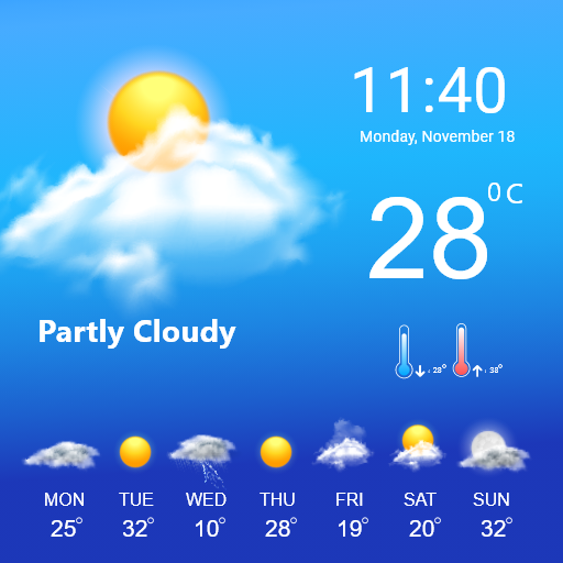 Weather Updates & Forecast Logo