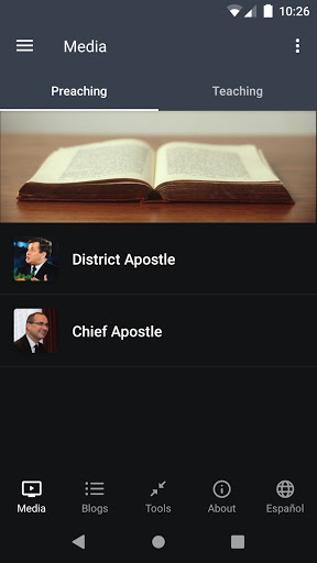Android application New Apostolic Church USA screenshort
