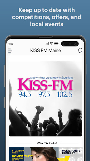 KISS FM Maine Screen 3