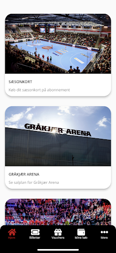 Android application TTH Holstebro screenshort