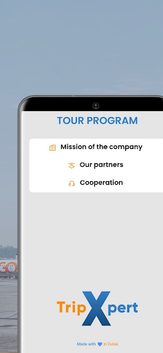 Android application TripXpert screenshort