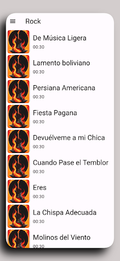 Latin Rock Music Ringtones Screen 3