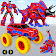 Rhino Robot Truck Robot Car icon