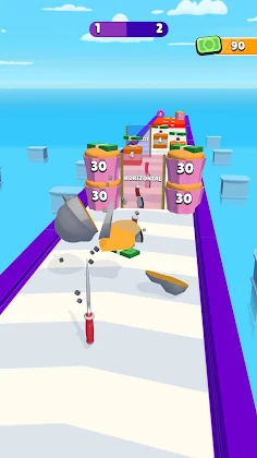 Slice Run Hero 3D - Screenshot 1