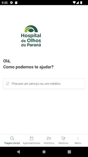 Hospital de Olhos do Paraná Screen 2