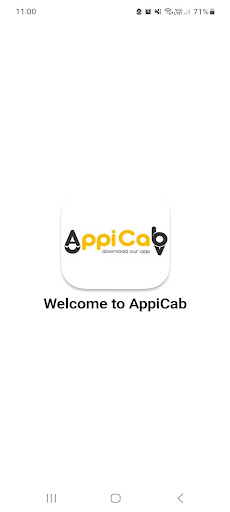 Android application AppiCab screenshort