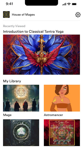 Android application House of Mages screenshort