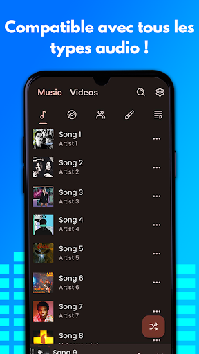 Lecteur de Musique,MP3 & Vidéo Screen 3