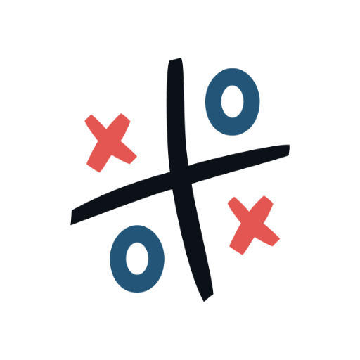 Tic Tac Toe - master the grid logo