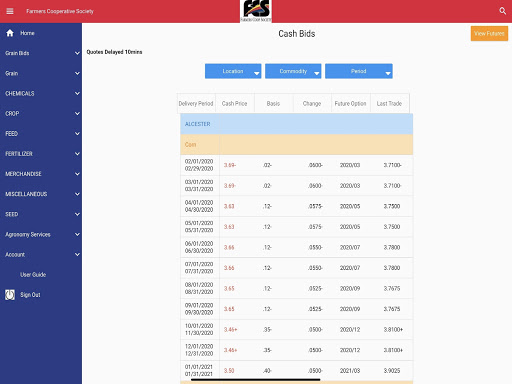 Farmers Cooperative Society Screen 3