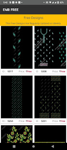 EMB FREE - Embroidery design Shopping App 5.0 APK screenshots 7
