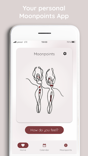 Android application Moonpoints screenshort