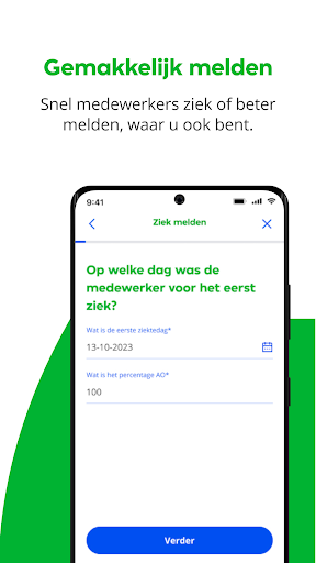 Verzuim Manager Screen 3