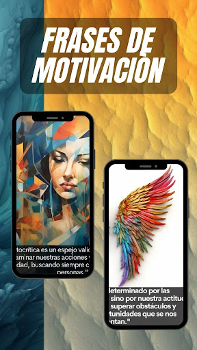Android application Frases motivadoras de vida screenshort