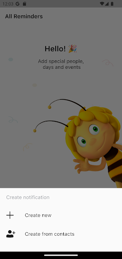 Birthday Reminder - BeeFam Screen 2
