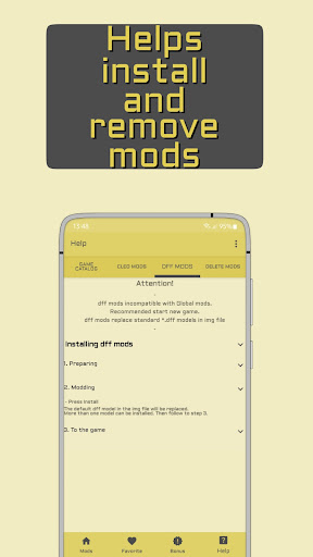 CLEO MOD Master Screen 3