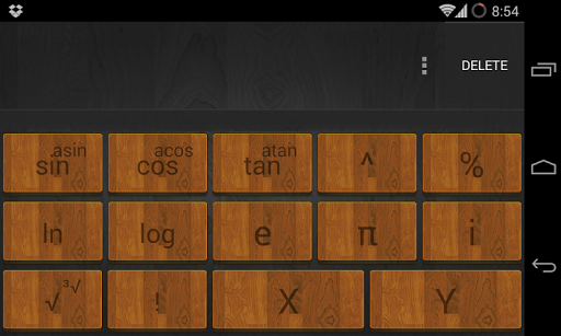 Calculator Wood Screen 3