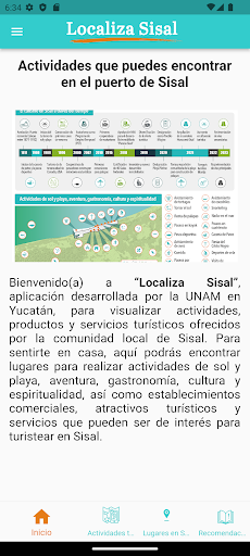 Android application Localiza Sisal screenshort