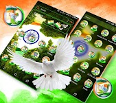 screenshot of Independence Day LauncherTheme