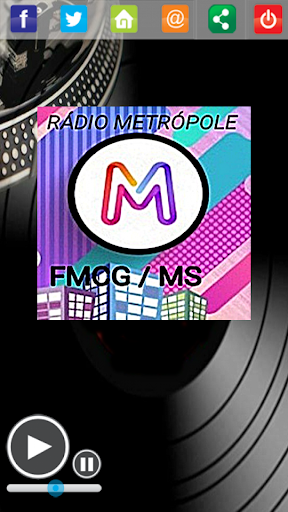 Android application Radio Metropole Fmcg screenshort