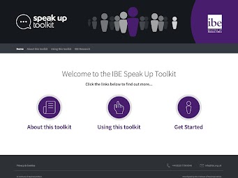 IBE: Speak Up Toolkit