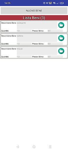 Mosè-Incanto Inventario Mobile Screenshot