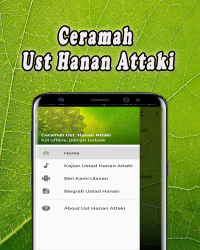 Android application Ceramah Ust Hanan Attaki MP3 screenshort