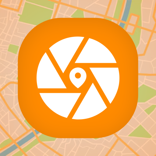 GPS Camera - GeoCam Logo